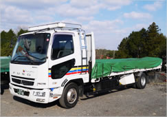 平ボディ車 運送